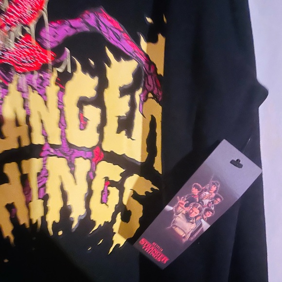 Stranger Things Pullover Crew Neck Sweatshirt - Picture 2 of 6